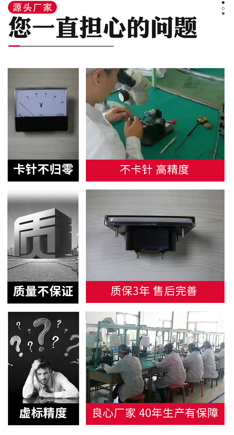 发电机组指针式仪表2519表系列