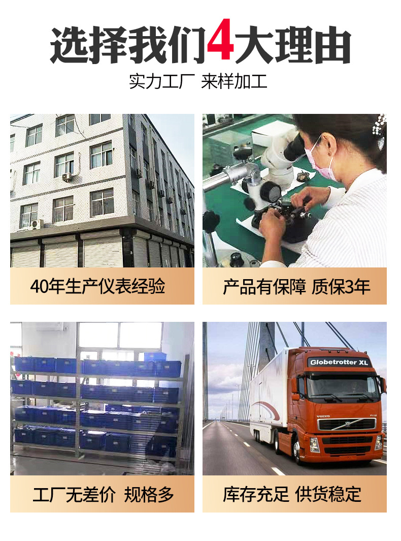 发电机组指针式仪表6L2测量表